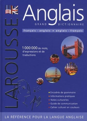 Livre Larousse Anglais Grand Dictionnaire Français-Anglais Anglais-Français - Collectif (Livre d'...