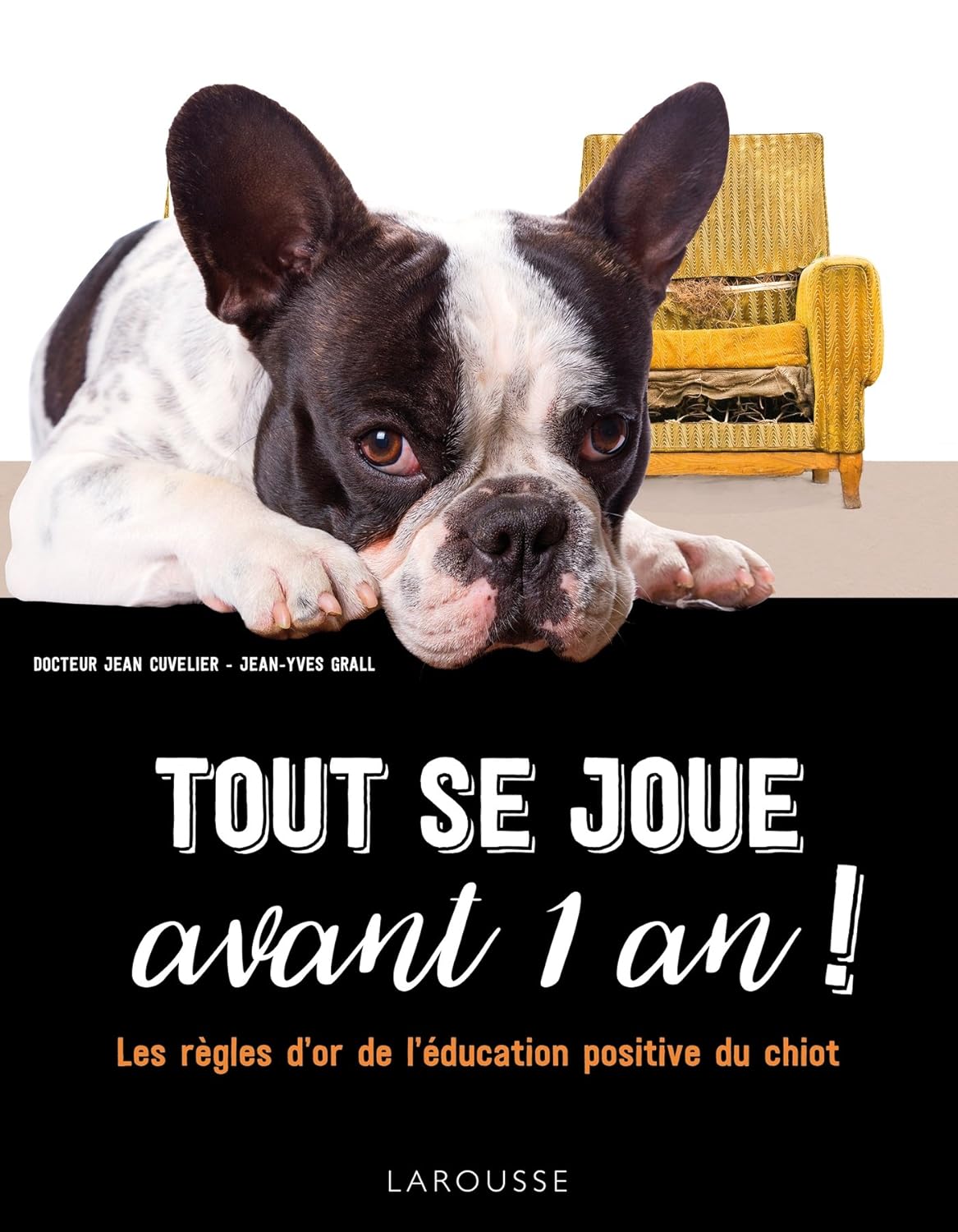 Livre Tout se joue avant 1 an ! : Les règles d'or de l'éducation positive du chiot - Dr Jean Cuve...