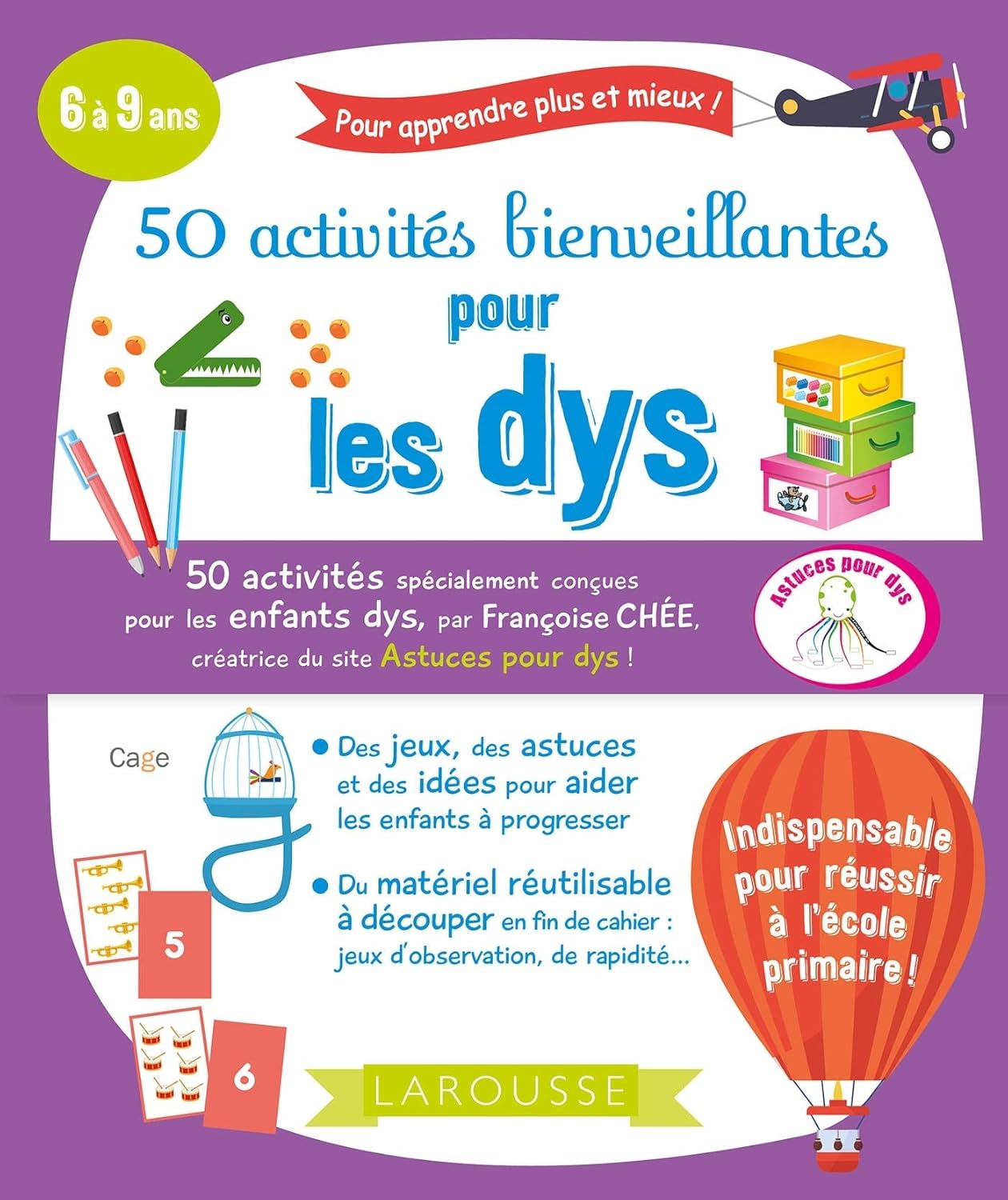 Livre 50 Activités bienveillantes pour les DYS (Livre d'occasion) - ISBN 2035967627