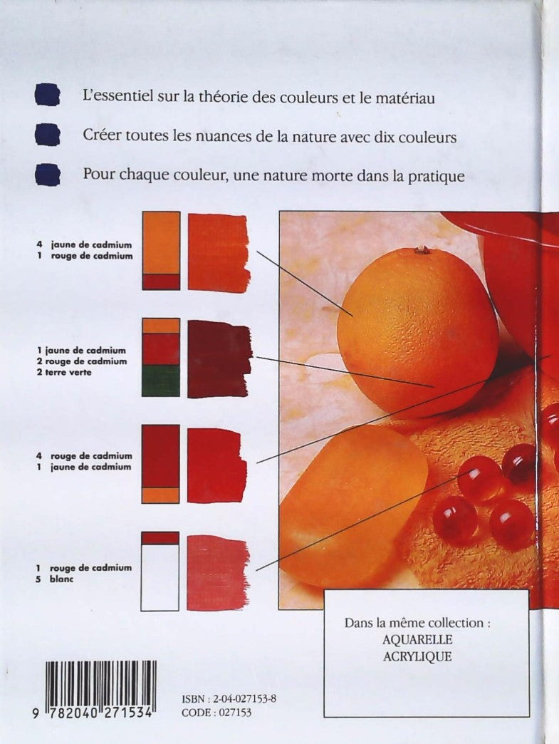 Livre Huile : Comment composer et mélanger les couleurs - Jeremy Galton (Livre d'occasion) - ISBN...
