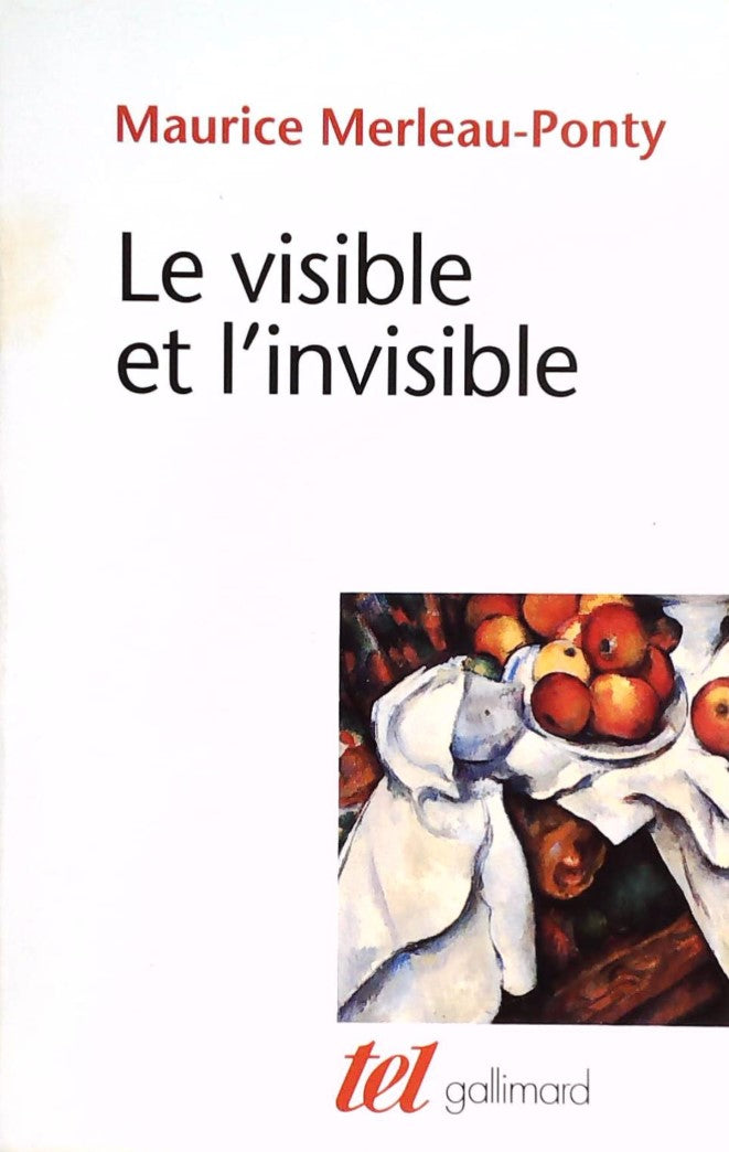 Livre Le visible et l'invisible - Maurice Merleau-Ponty (Livre d'occasion) - ISBN 2070286258