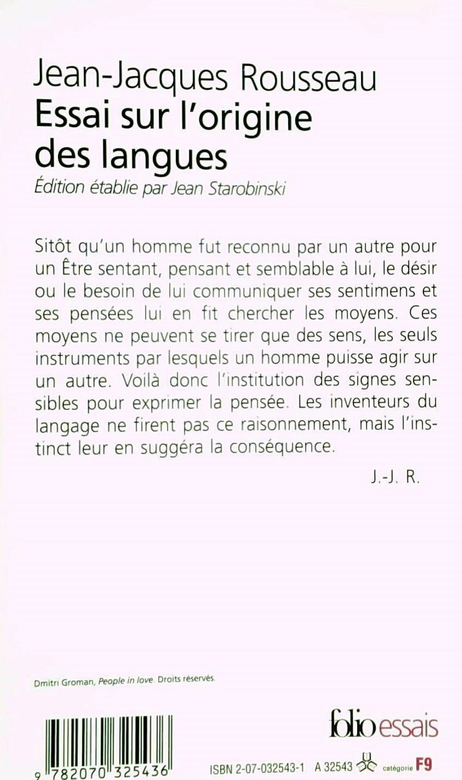 Essai sur l'origine des langues (Jean-Jacques Rousseau)