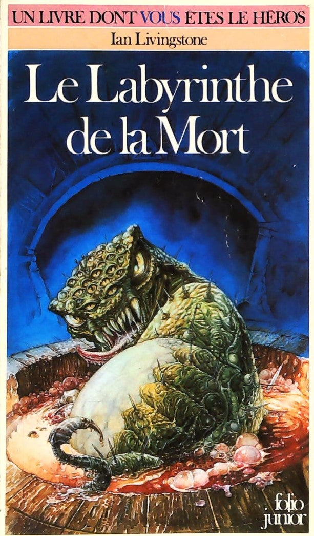 Livre ISBN 2070332721 Un livre dont vous êtes le héros # 272 : Le labyrinthe de la mort (Ian Livingstone)