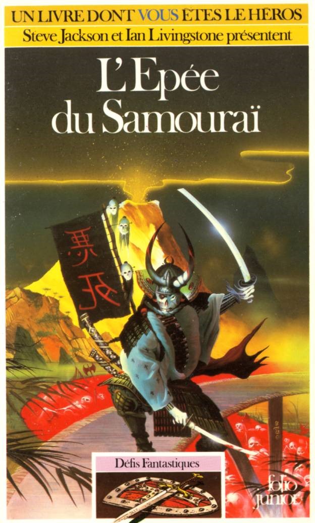 Livre L'épée du Samouraï - Steve Jackson (Livre d'occasion) - ISBN 2070334147