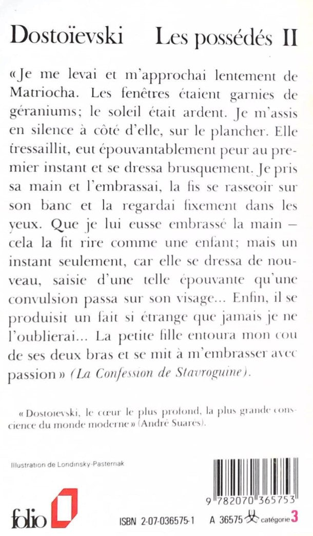 Les possédés # 2 (Dostoïevski)
