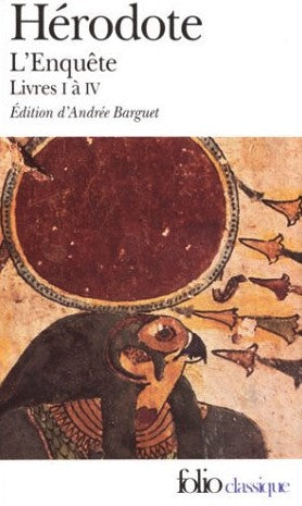 Livre L'enquête : Livres 1 à 4 - Herodote (Livre d'occasion) - ISBN 2070376516