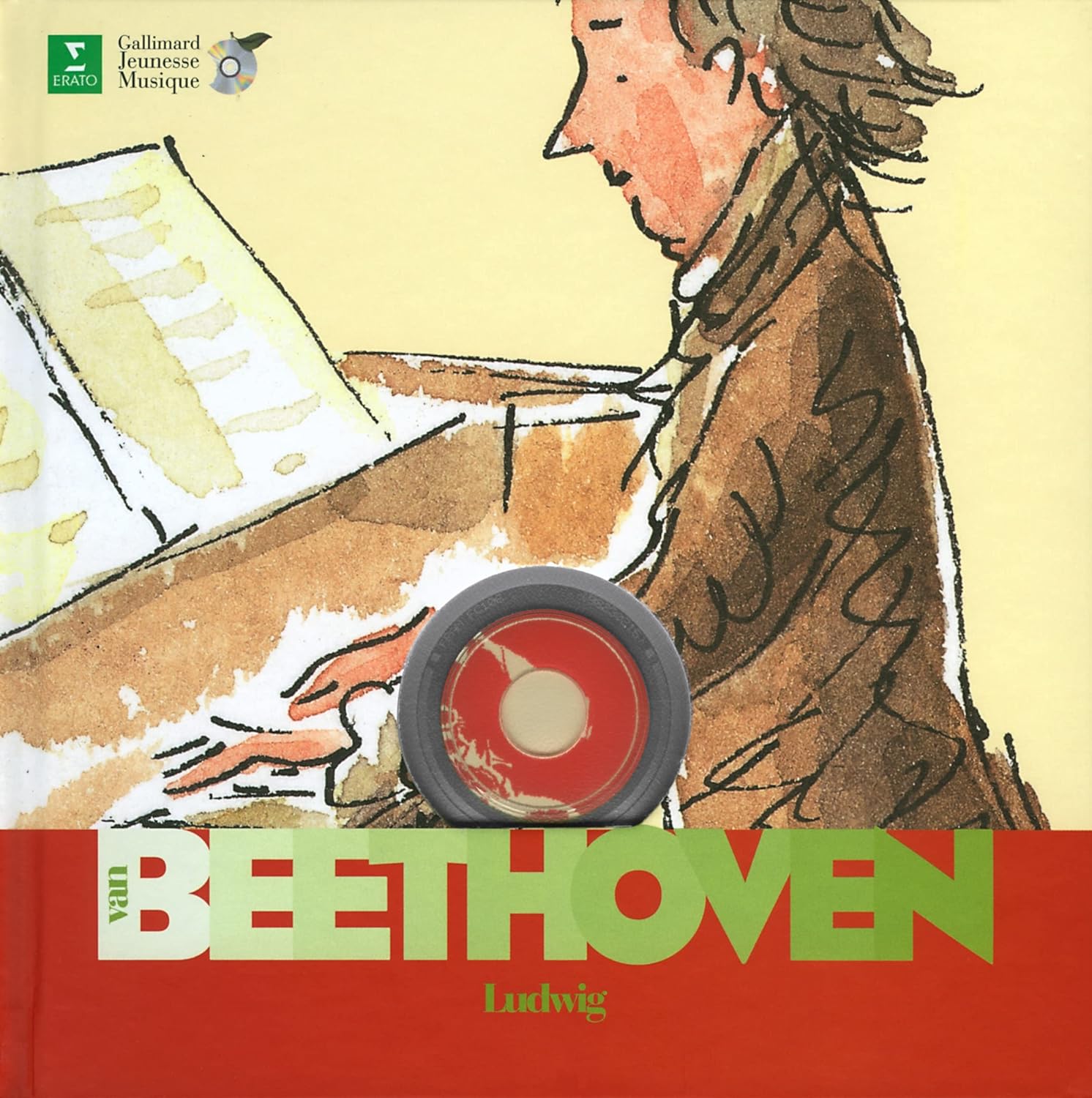 Livre ISBN 2070521613 Ludwig van Beethoven (CD inclus) (Yann Walcker)