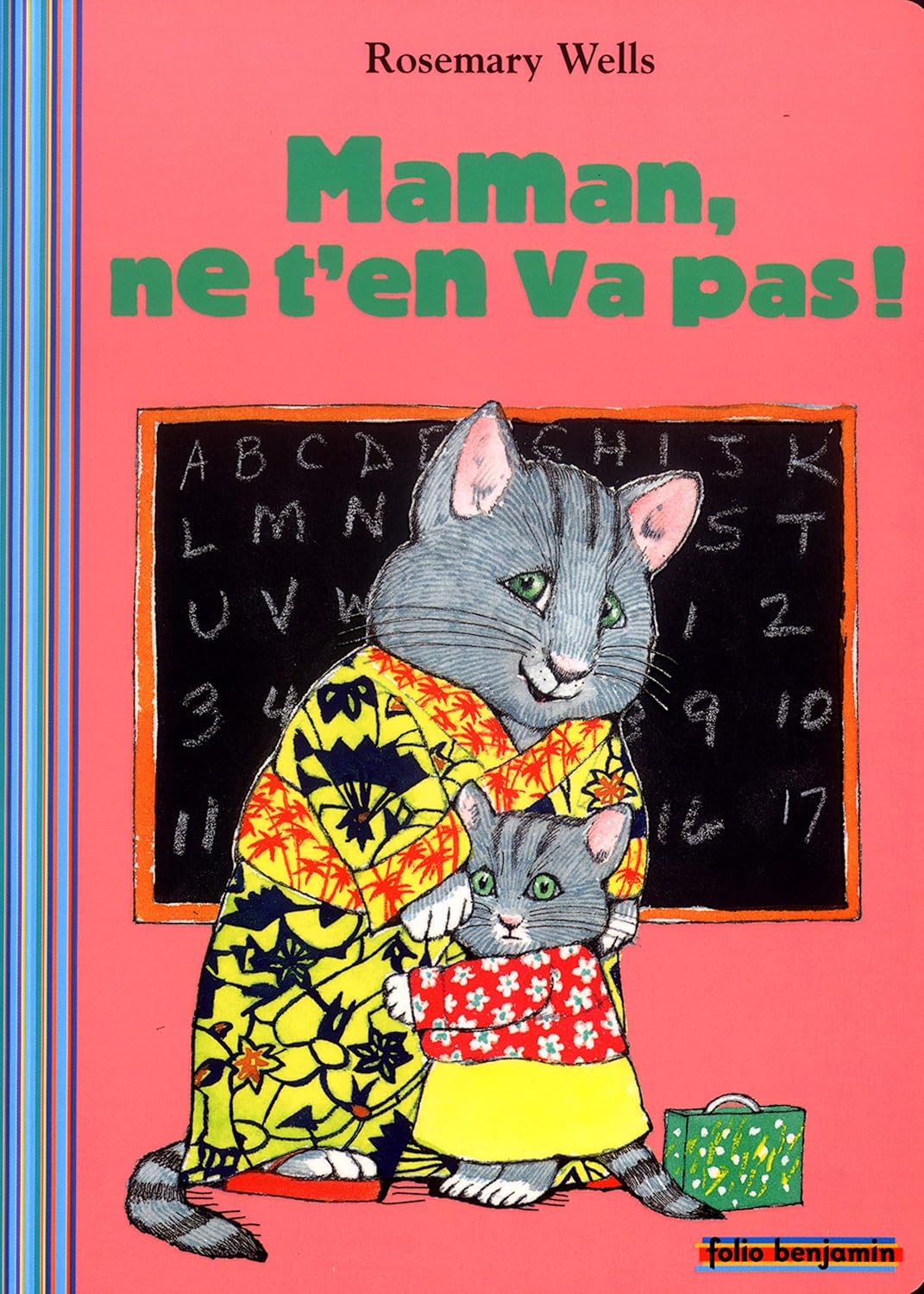 Livre Maman, ne t'en va pas! - Rosemary Wells (Livre d'occasion) - ISBN 2070537099
