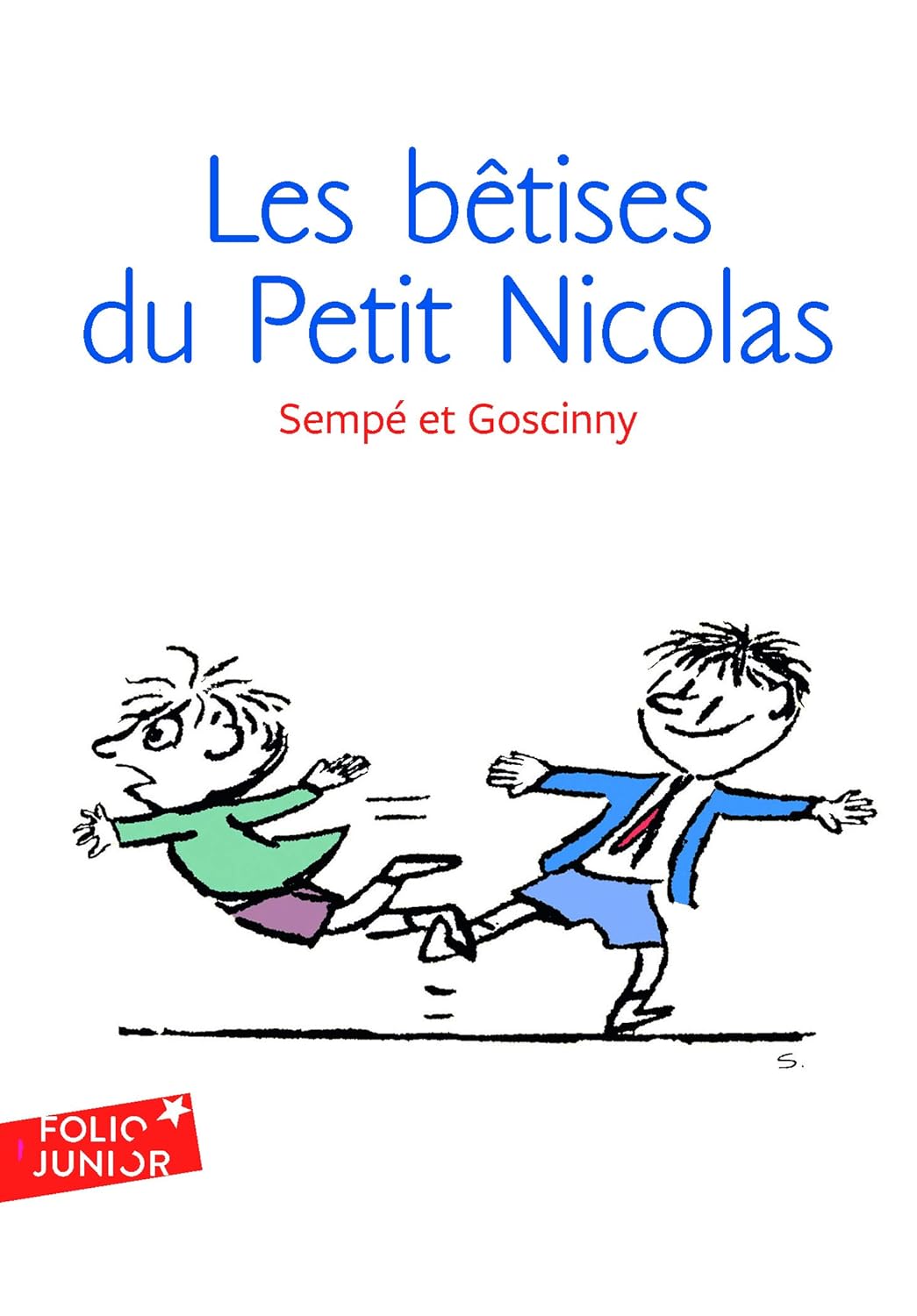 Livre Les bêtises du Petit Nicolas - Sempé (Livre d'occasion) - ISBN 2070619877