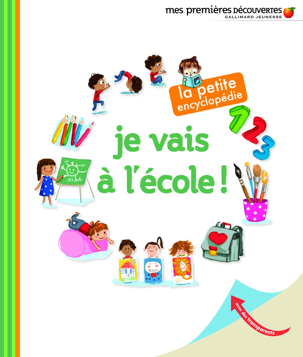 Livre Je vais à l'école! - Delphine Gravier-Badreddine (Livre d'occasion) - ISBN 2070628493