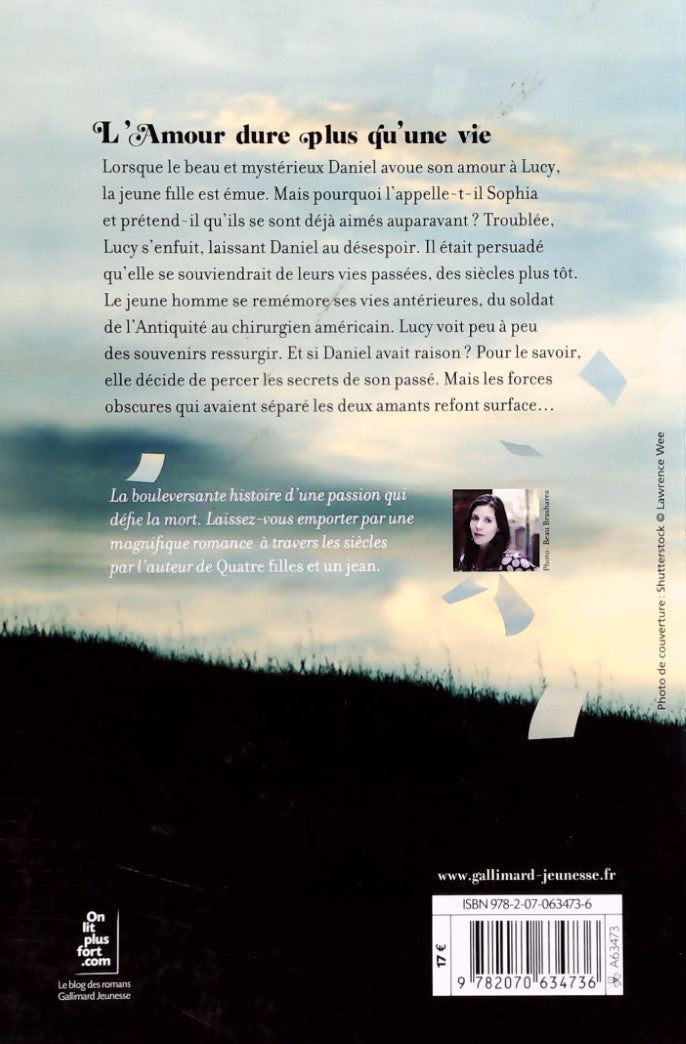 Livre L'amour dure plus qu'une vie - Ann Brashares (Livre d'occasion) - ISBN 2070634736