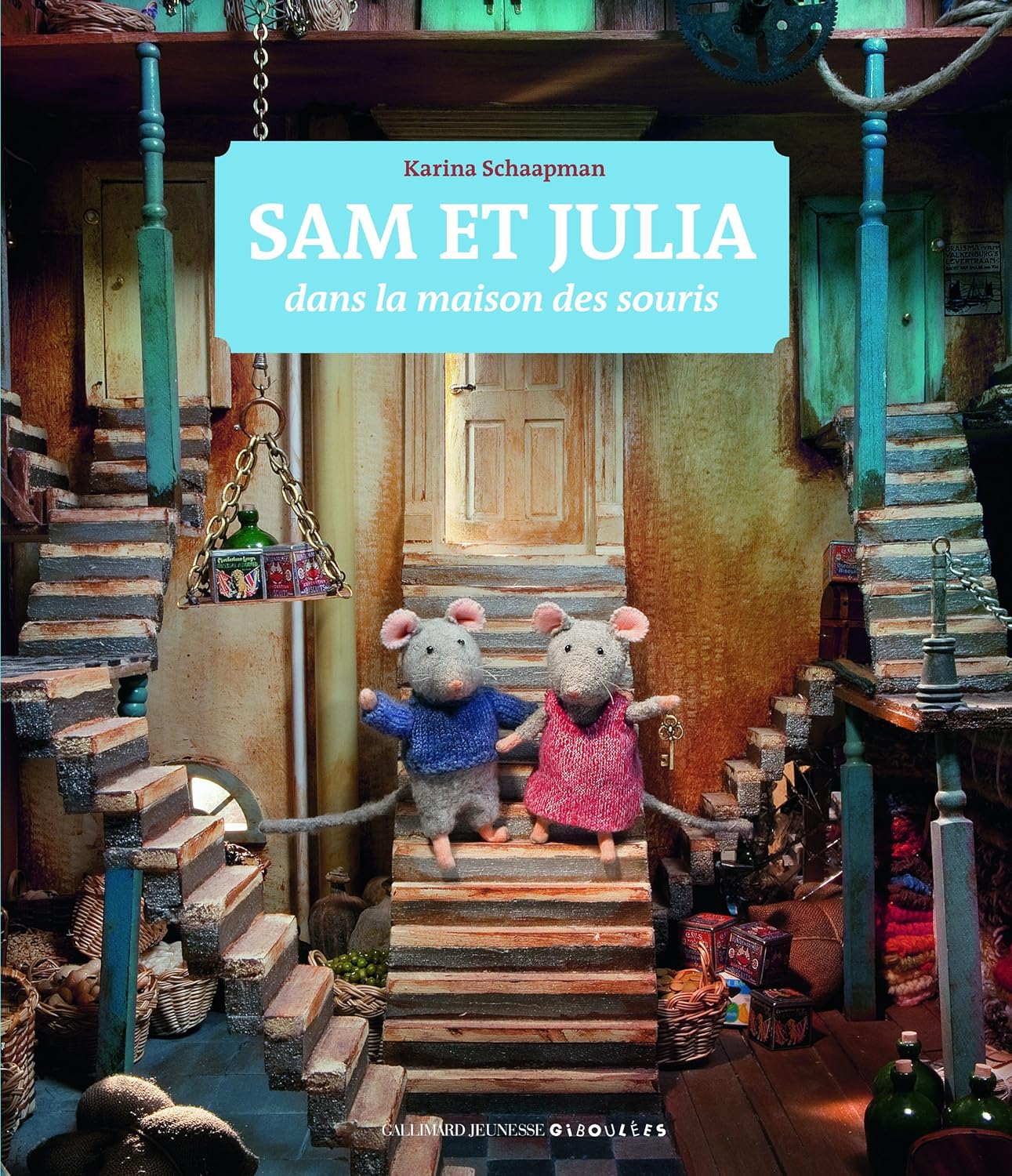 Livre Sam et Julia dans la maison des souris - Karina Shaapman (Livre d'occasion) - ISBN 2070648095