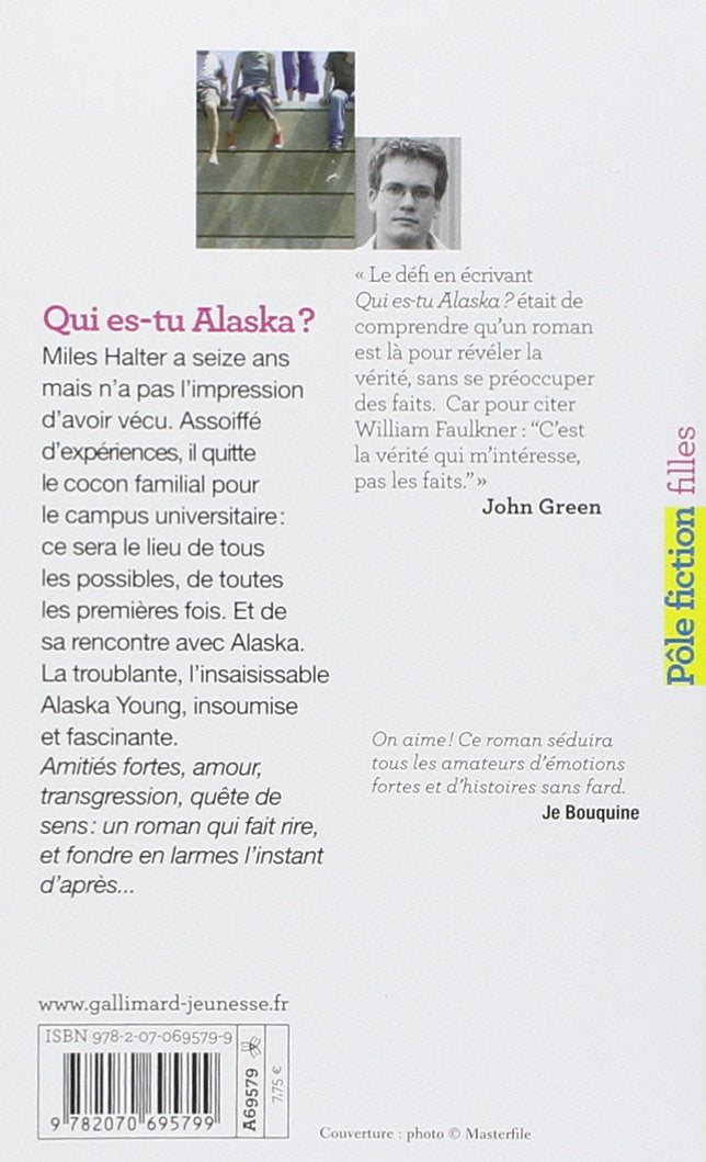 Livre Qui es-tu Alaska? - John Green (Livre d'occasion) - ISBN 2070695794