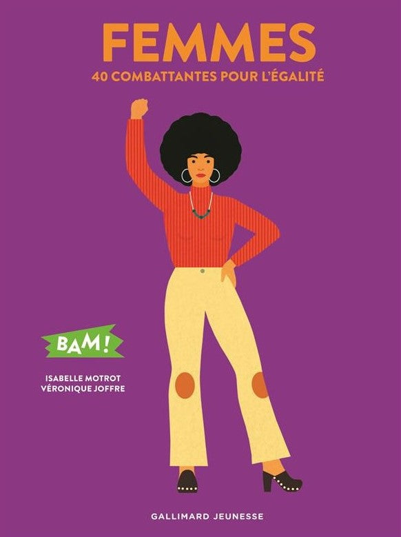 Livre Femmes : 40 combattantes pour l'égalité - Isabelle Motrot (Livre neuf)