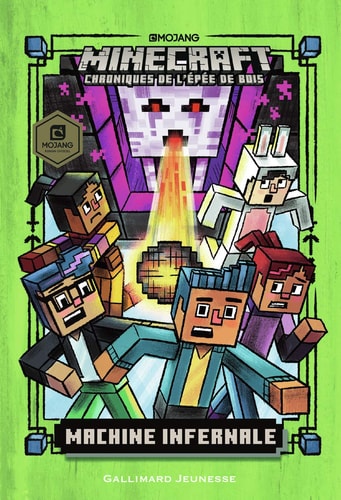Livre Minecraft, chroniques de l'épée de bois machine infernale (Nick Eliopulos) (Livre...