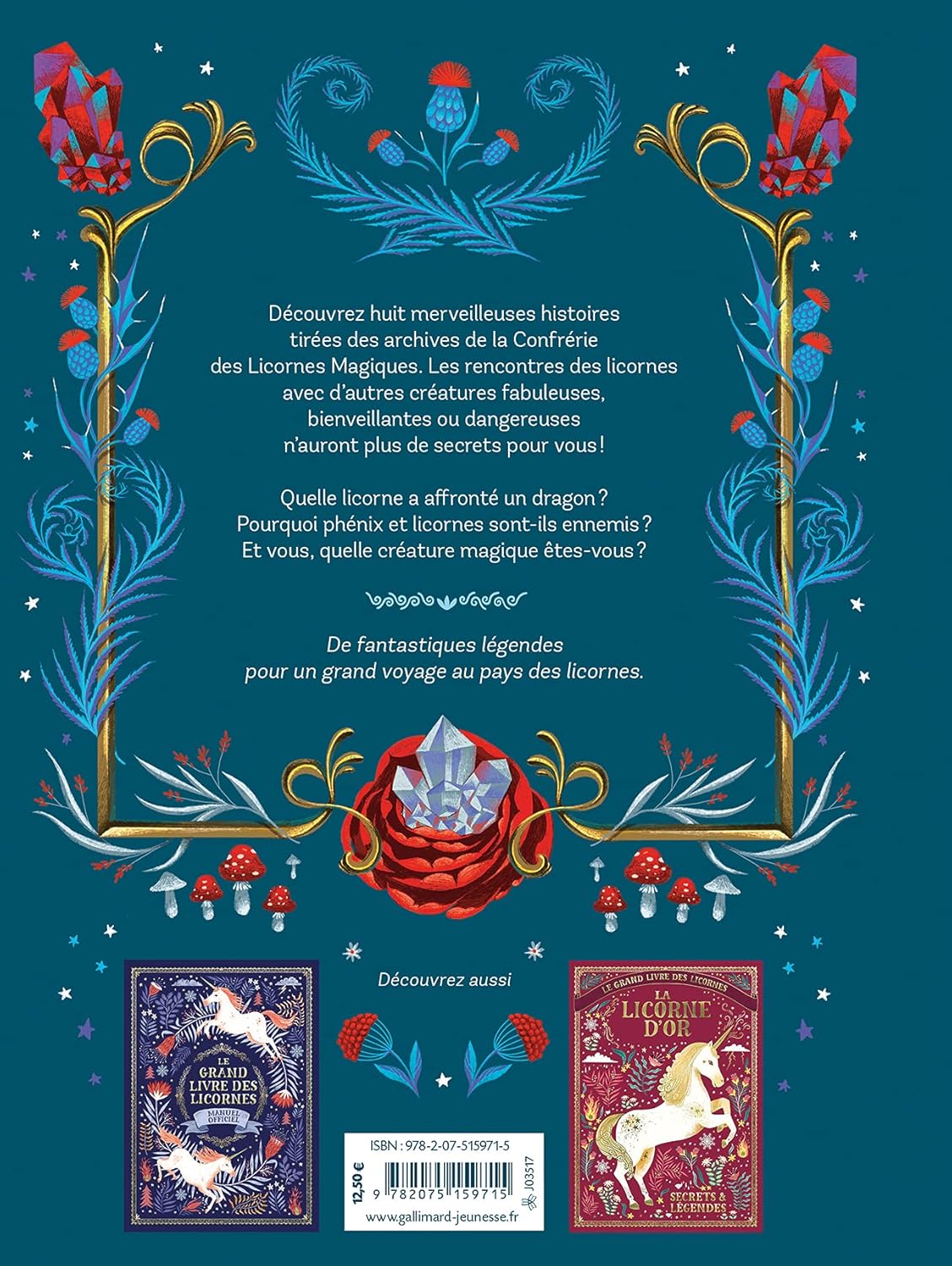 Livre Licornes et créatures magiques (Livre d'occasion) - ISBN 2075159718