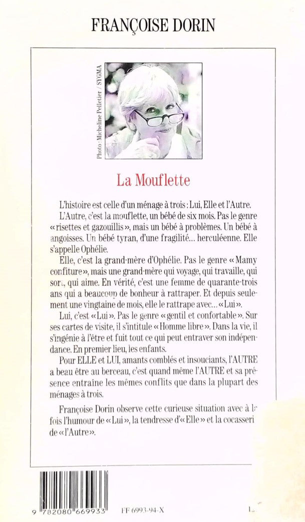 Livre La mouflette - Françoise Dorin (Livre d'occasion) - ISBN 2080669931