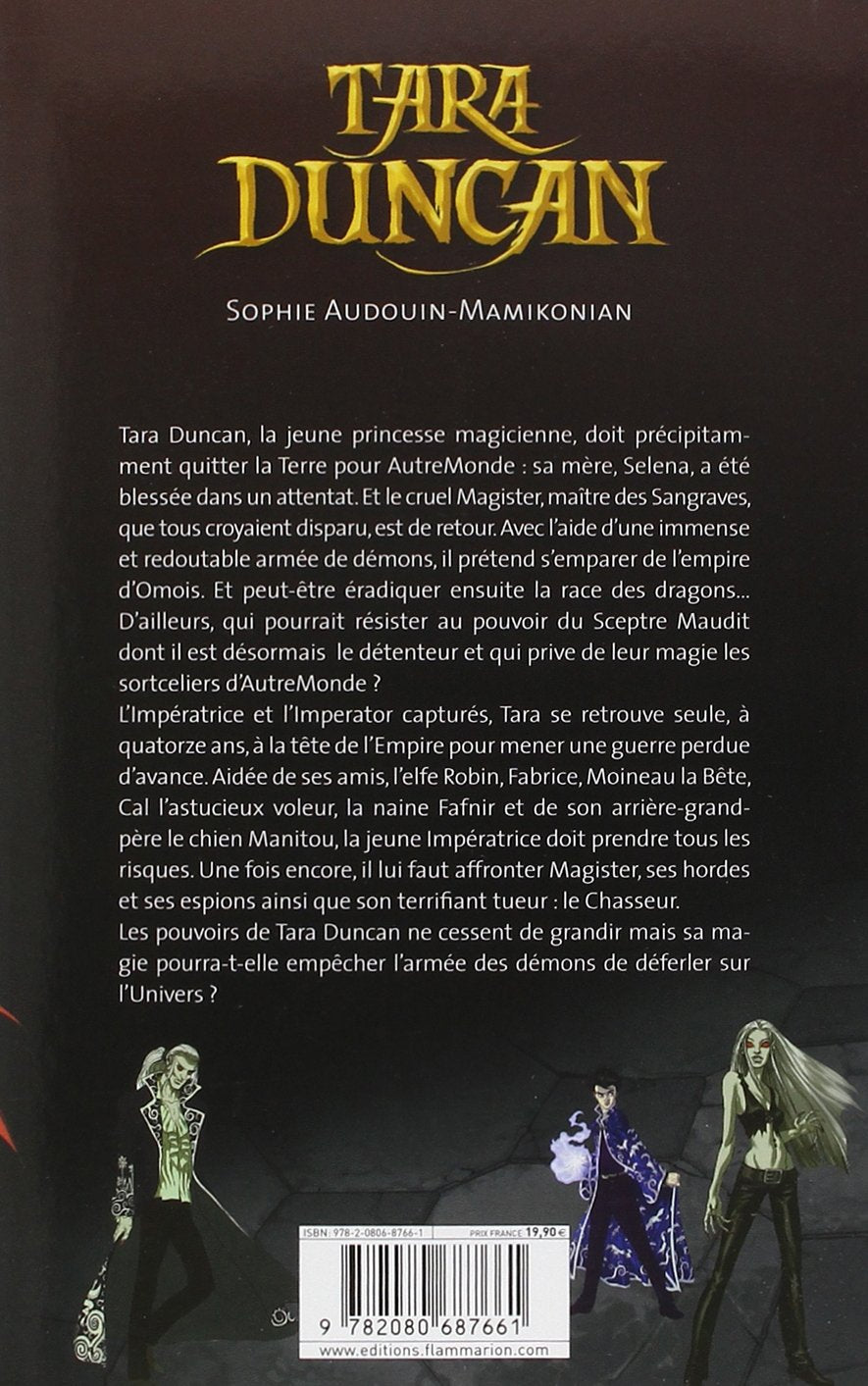 Tara Duncan : Le sceptre maudit (Sophie Audouin-Mamikonian)