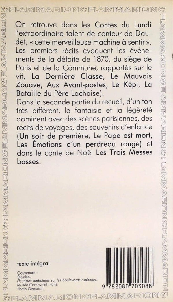 Contes du lundi (Daudet)