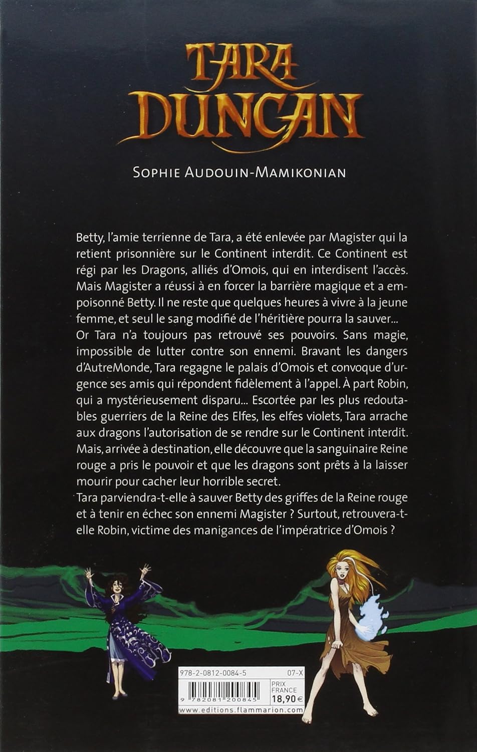 Tara Duncan # 5 : Le continent interdit (Sophie Audouin-Mamikonian)