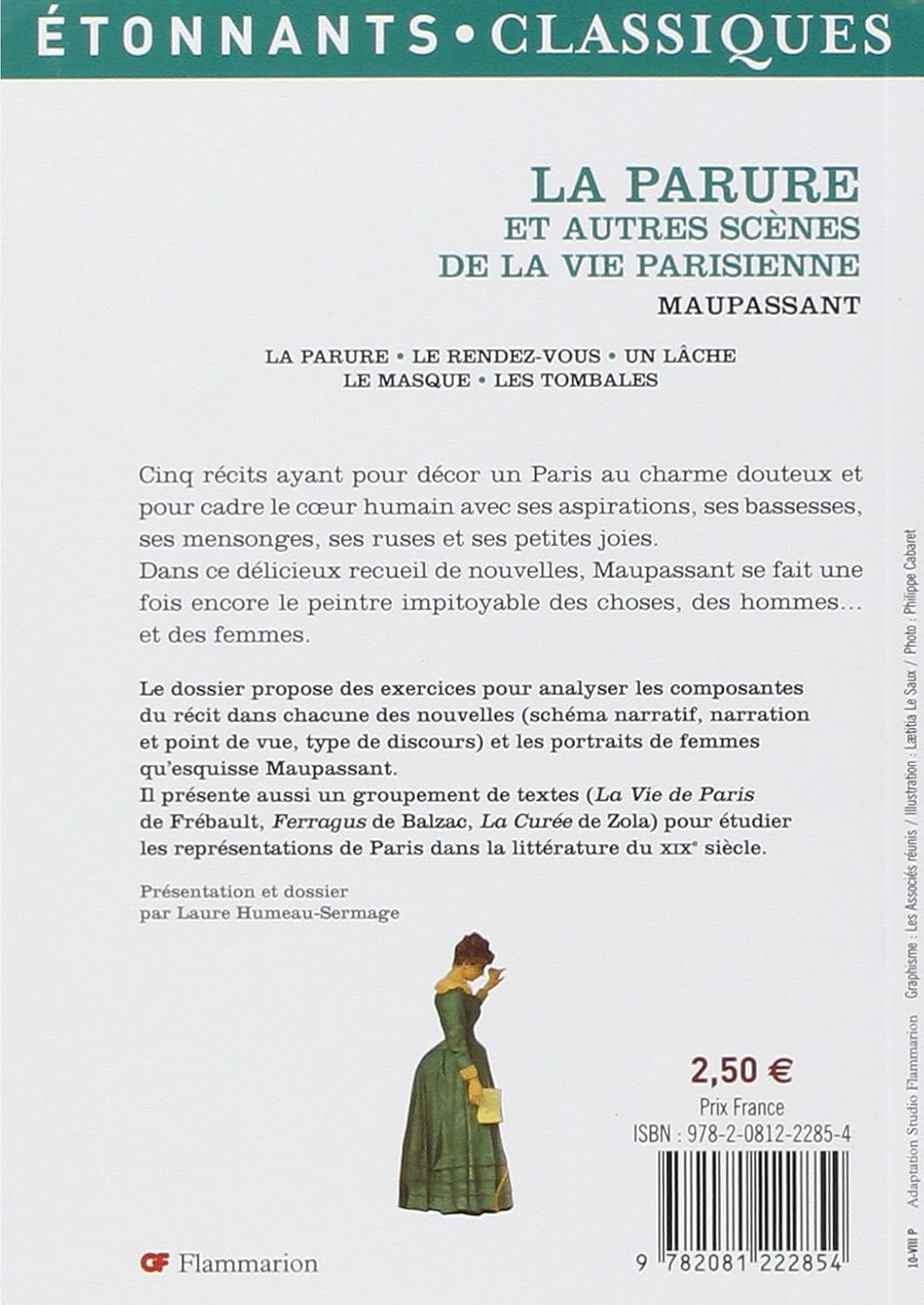 Livre La parure et autres scènes de la vie parisienne - Guy De Maupassant (Livre d'occasion) - IS...