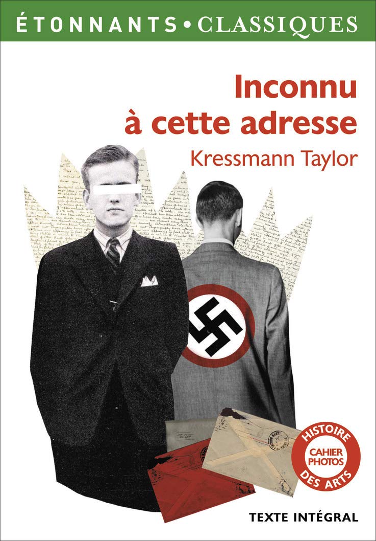 Livre Inconnu à cette adresse - Kathrine Kressmann Taylor (Livre d'occasion) - ISBN 2081272687