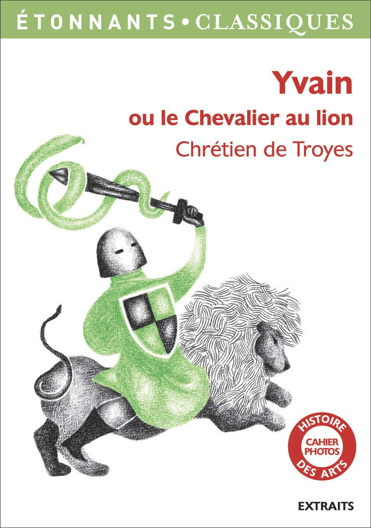 Livre Yvain ou le Chevalier au lion - Chrétien de Troyes (Livre d'occasion) - ISBN 2081349388