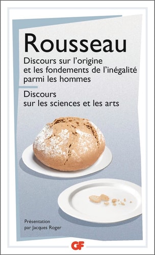Livre Discours sur les sciences et les arts discours sur l'origine de l'inégalité (Jean-Jacques...
