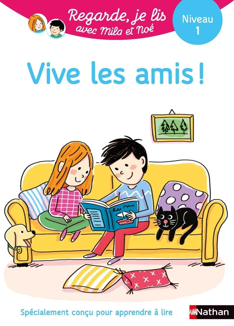 Livre Regarde, je lis! # 8 : Vive les amis! (Eric Battut) (Livre d'occasion) - ISBN 209193268X