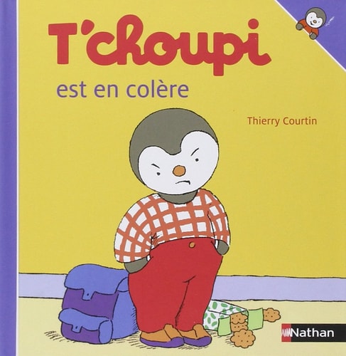Livre T'choupi est en colère (Thierry Courtin) (Livre d'occasion) - ISBN 2092020234