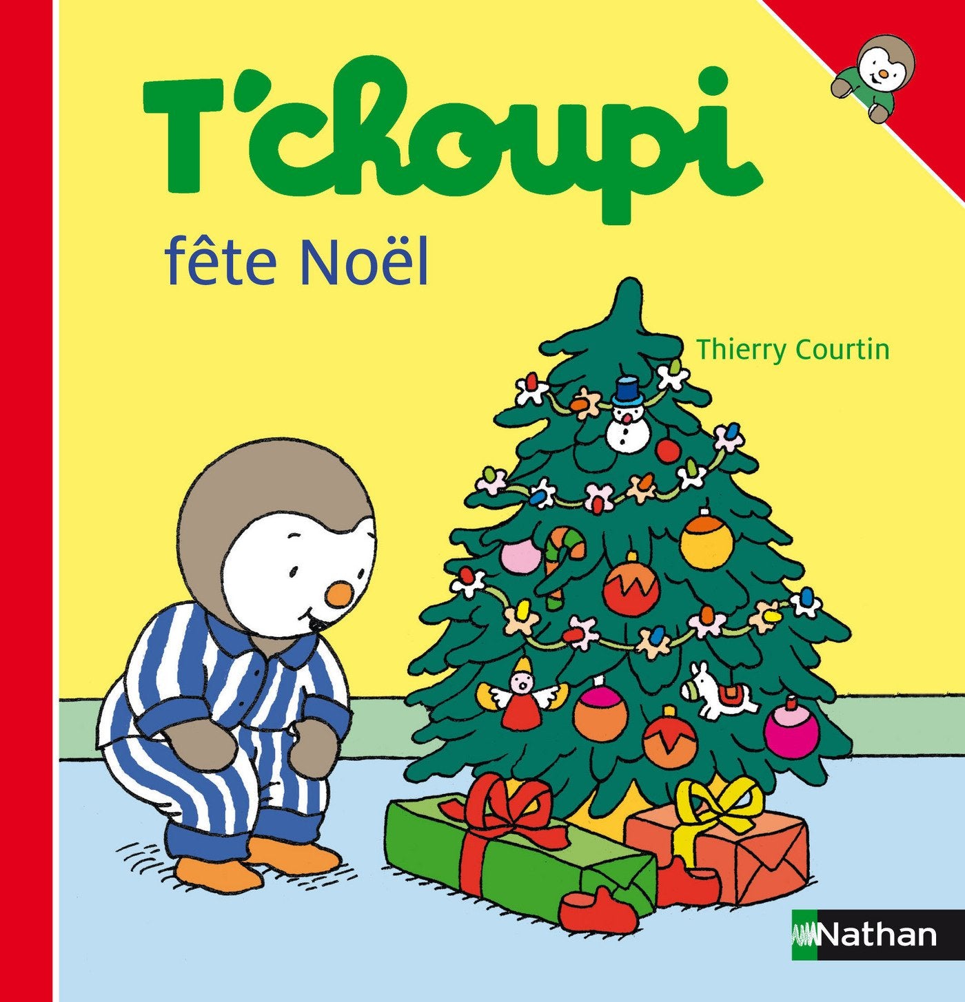 Livre T'choupi Fête Noël - Thierry Courtin (Livre d'occasion) - ISBN 2092020382