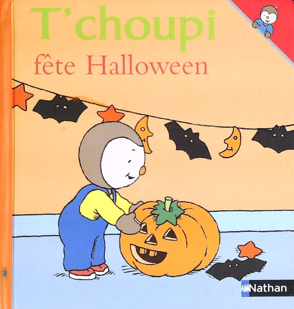Livre ISBN 2092021370 T'choupi, l'ami des petits # 24 : T'choupi fête Halloween (Thierry Courtin)