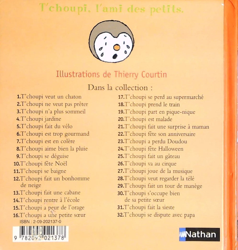 T'choupi, l'ami des petits # 24 : T'choupi fête Halloween (Thierry Courtin)