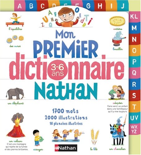 Livre Monpremier dictionnaire Nathan 3-6 ans - Collectif (Livre d'occasion) - ISBN 2092511041