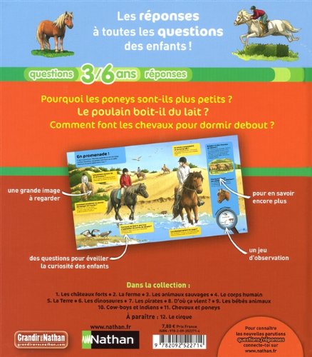 Livre Chevaux et poneys - Anne-Sophie Baumann (Livre d'occasion) - ISBN 209252271X