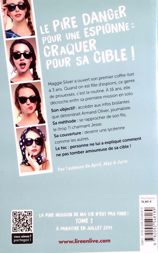 Livre La pire mission de ma vie - Robin Benway (Livre d'occasion) - ISBN 2092548182