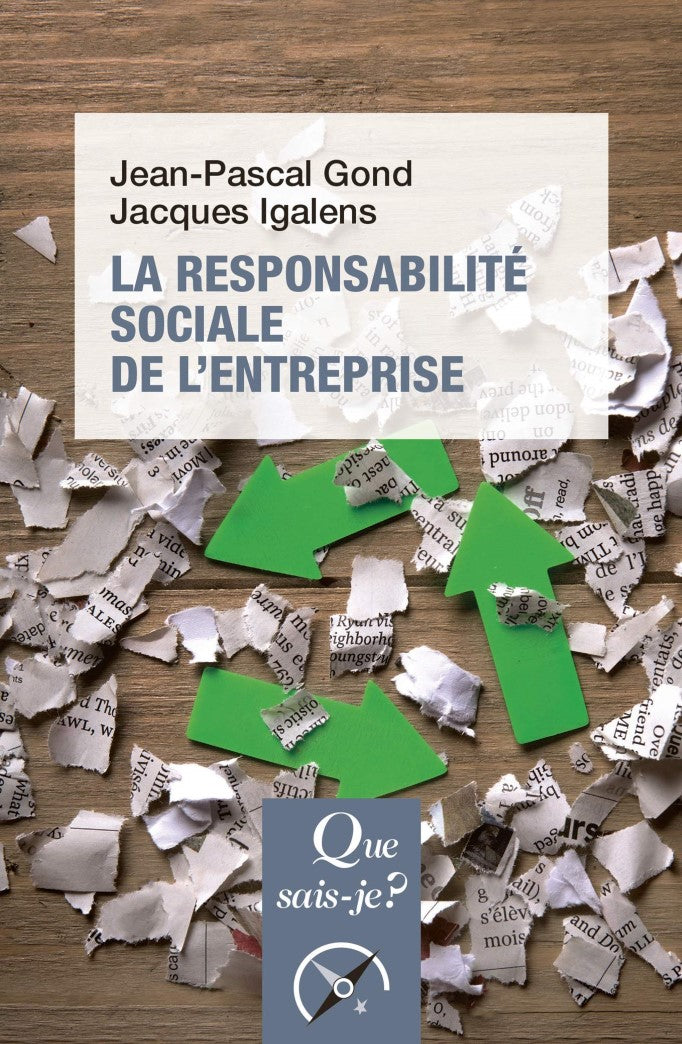 Livre La responsabilité sociale de l'entreprise - Jacques Igalens (Livre d'occasion) - ISBN 21308...