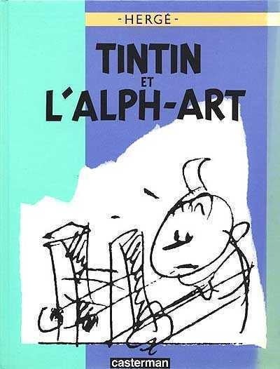 Livre Tintin et l'Alph-Art - Hergé (Livre d'occasion) - ISBN 2203017015