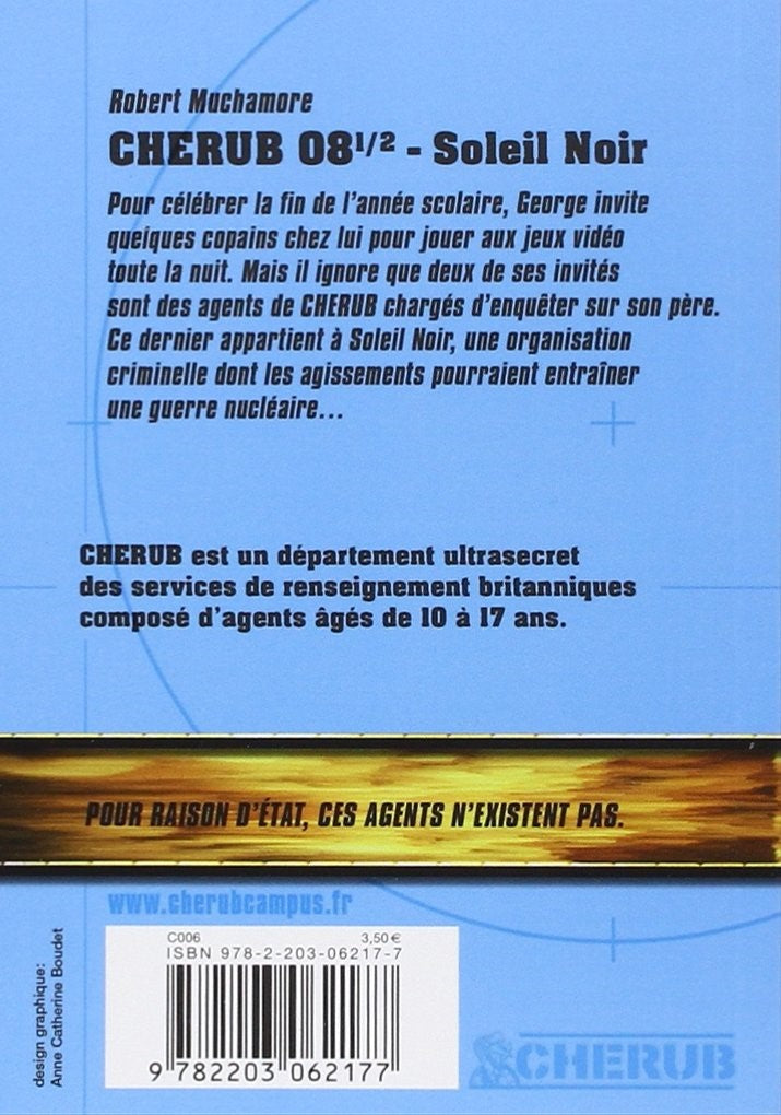 Livre Soleil noir - Robert Kilgore Muchamore (Livre d'occasion) - ISBN 2203062177