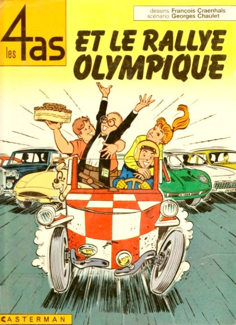 Les 4 As # 8 : Les 4 As et le rallye olympique - François Craenhals