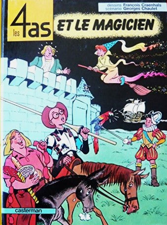 Les 4 As # 23 : Les 4 As et le magicien - Georges Chaulet
