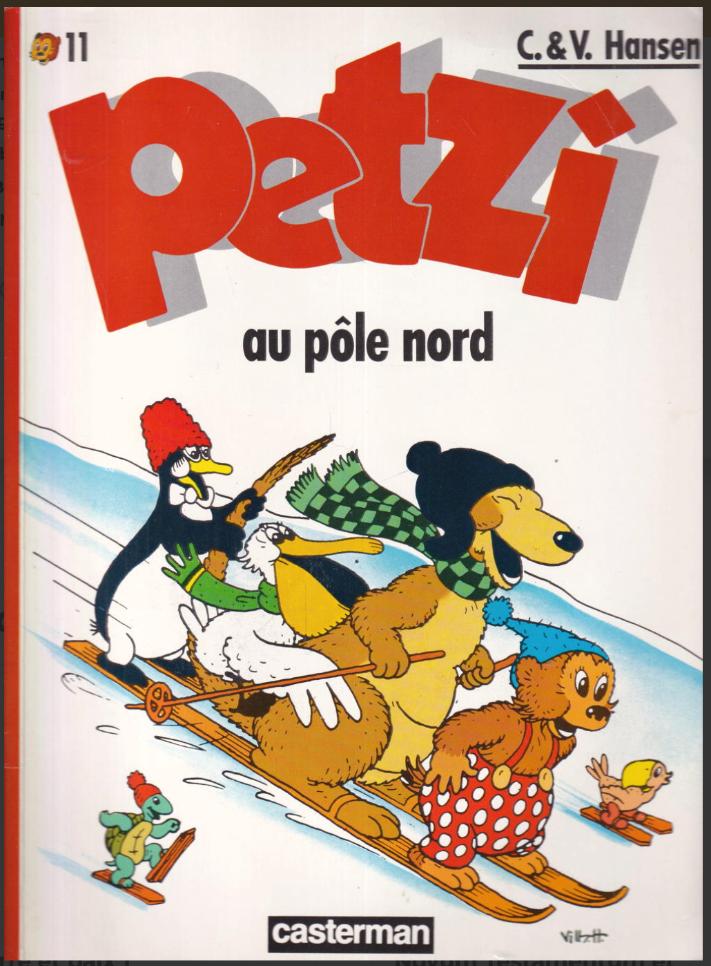 Petzi au pôle nord (Carla Hansen / Vilhelm Hansen)