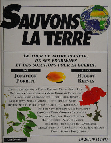 Livre Sauvons la terre (Jonathon Porritt) (Livre d'occasion) - ISBN 220360302X