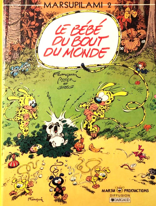 Livre Le bébé du bout du monde - Franquin (Livre d'occasion) - ISBN 2205036068