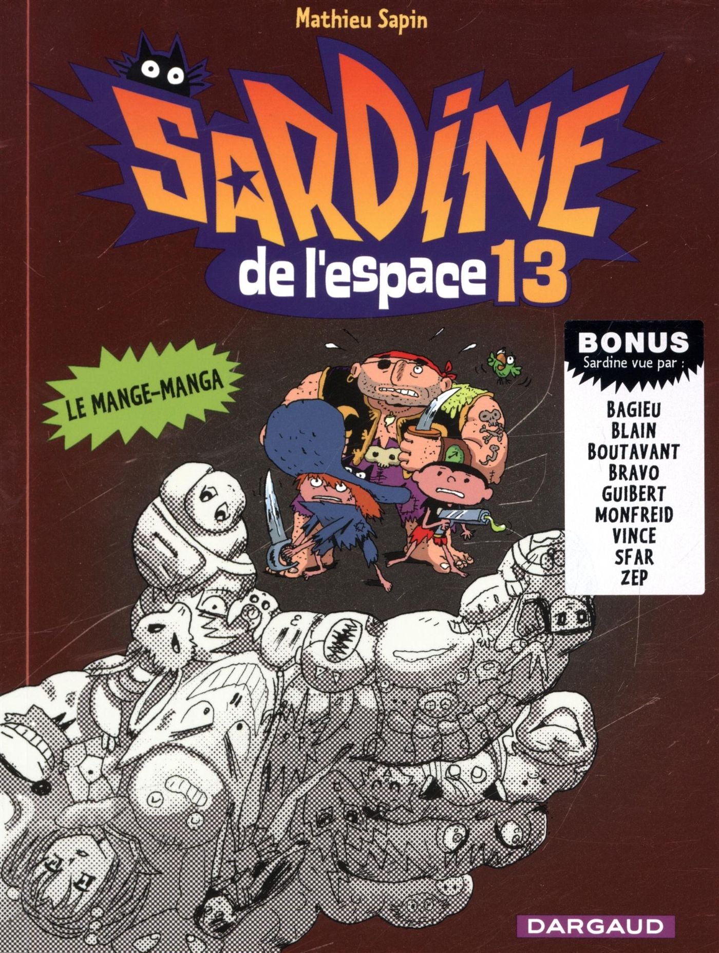 Sardine de l'espace # 13 : Le mange-manga - Mathieu Sapin
