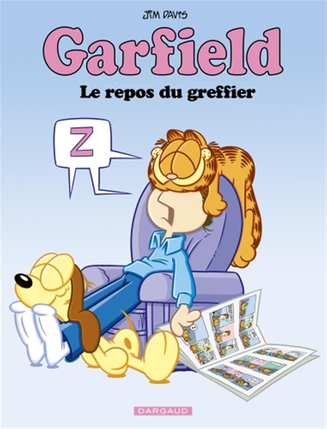 Livre Le repos du guerrier - Jim Davis (Livre neuf)