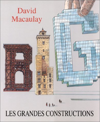 Livre Les grandes constructions - David Macaulay (Livre d'occasion) - ISBN 2211062563