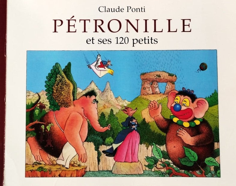 Livre Pétronille et ses 120 petits - Claude Ponti (Livre d'occasion) - ISBN 2211202004