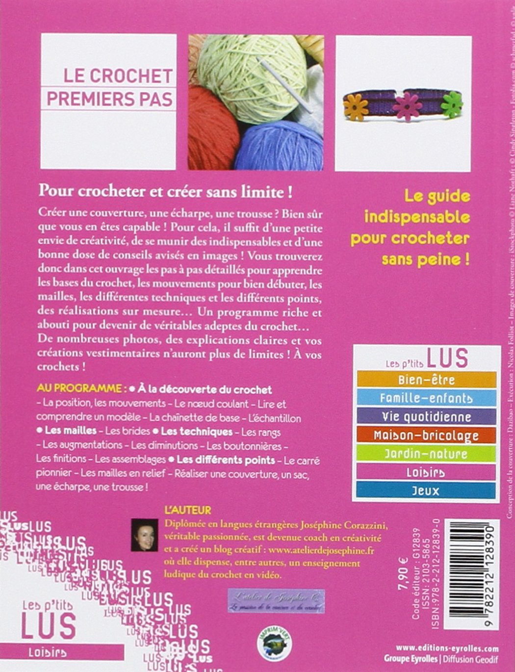 Les P'tits Lus : Le crochet : Premiers pas (Joséphine Corazzini)