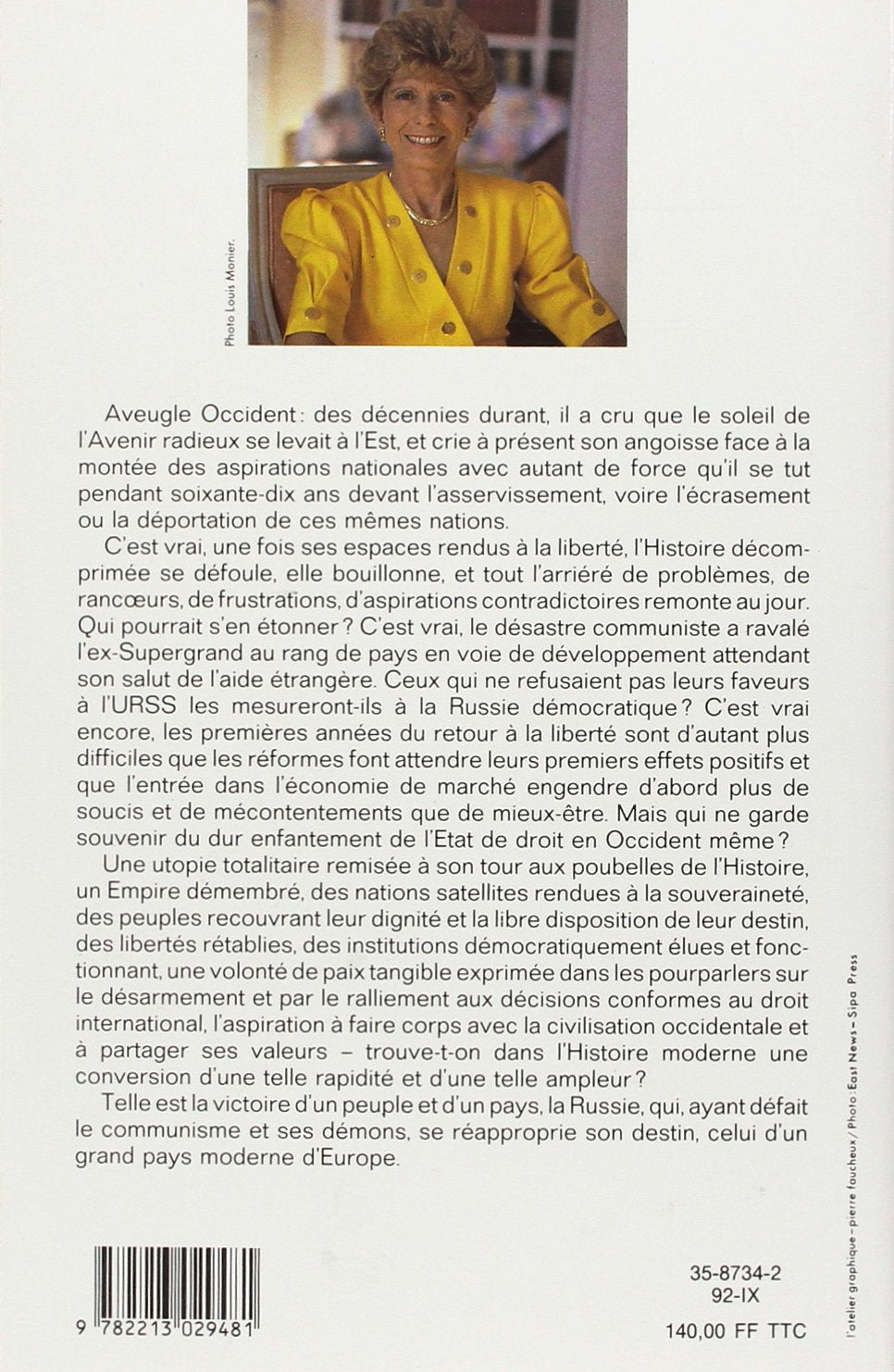 Livre Victorieuse Russie - Hélène Carrère d'Encausse (Livre d'occasion) - ISBN 2213029482